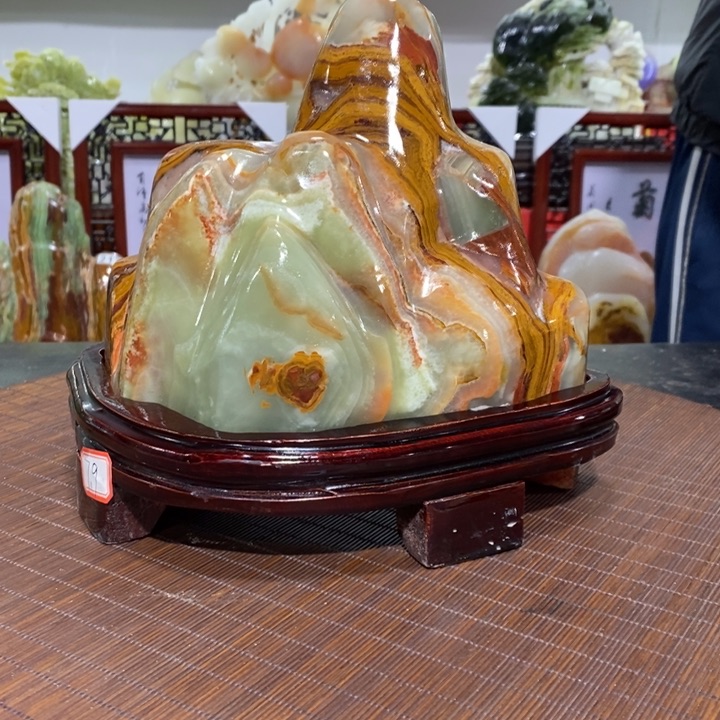 石材山**诚家居摆件 奇石摆件