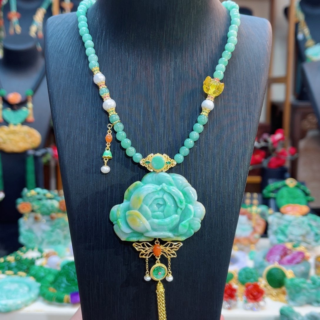 翡翠颈饰合金48小时鉴赏期