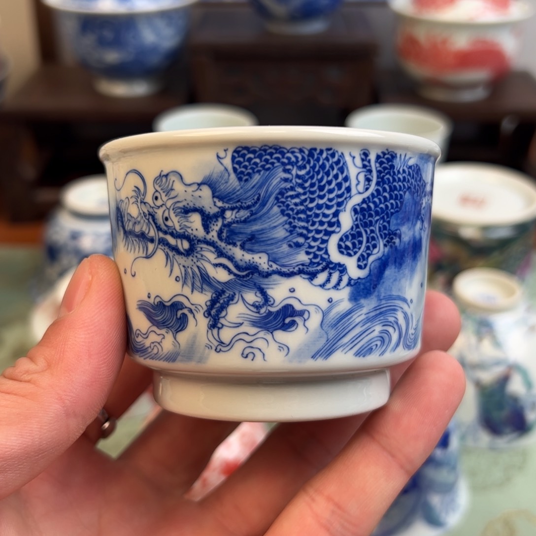 瓷片景德镇瓷器手工手绘