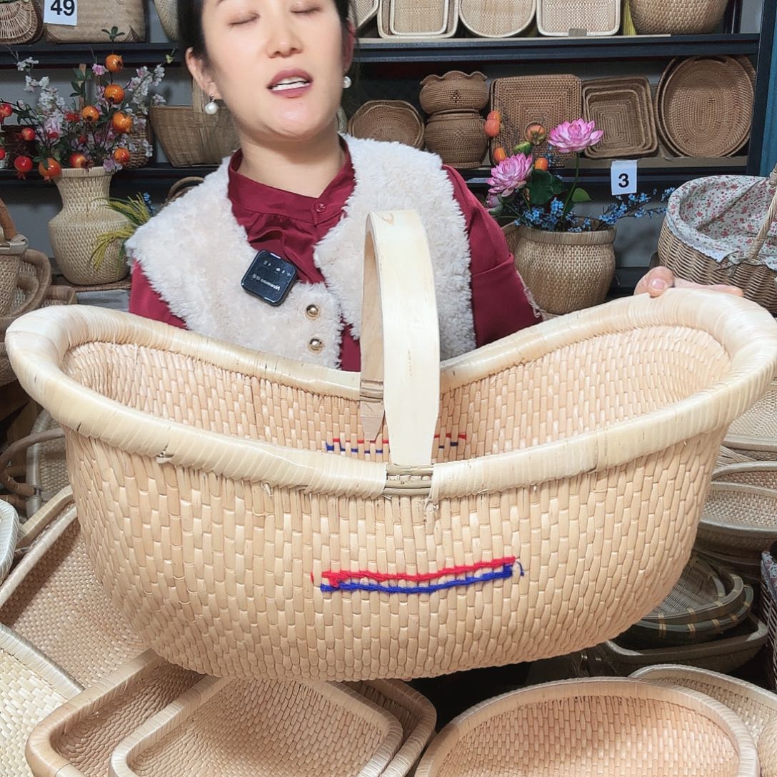 星***布木精品特大红元宝58厘米