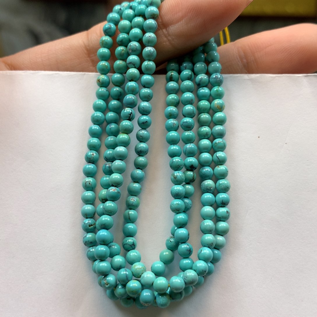 绿松石长链未镶嵌