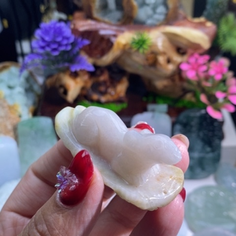 【闪购商品】颈饰未镶嵌翡翠鼠