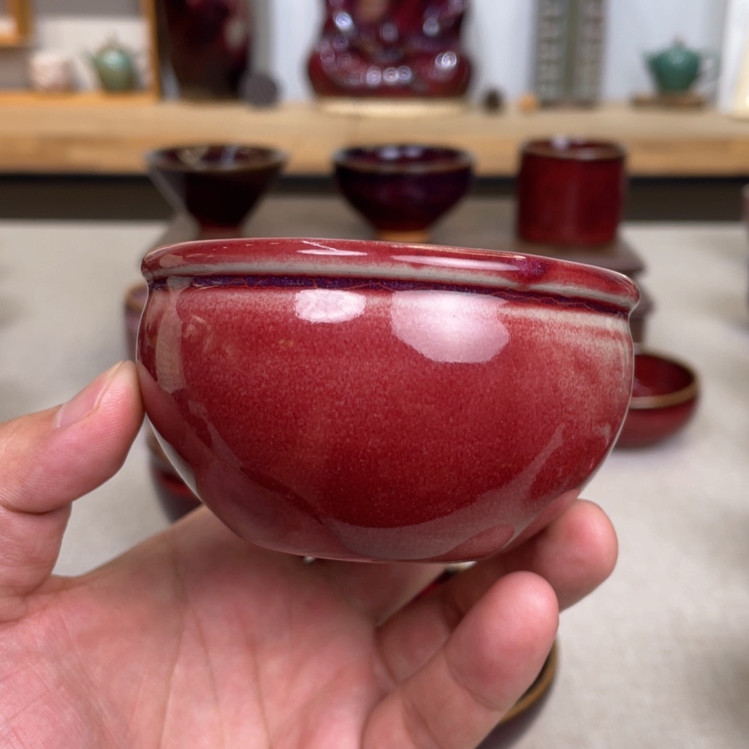 杯钧瓷主人杯主人杯杯