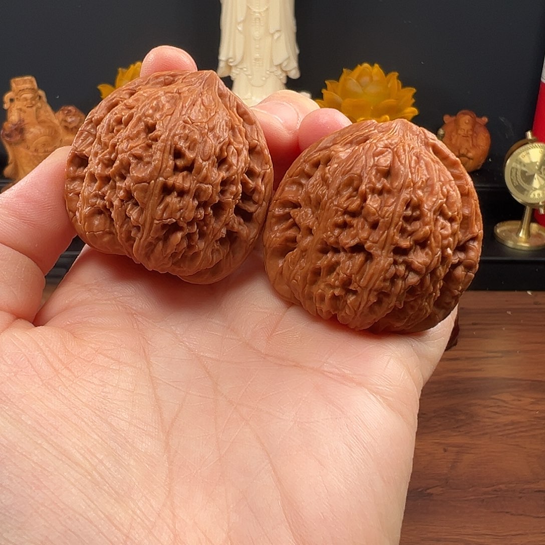 文玩核桃吊坠41全品绣球