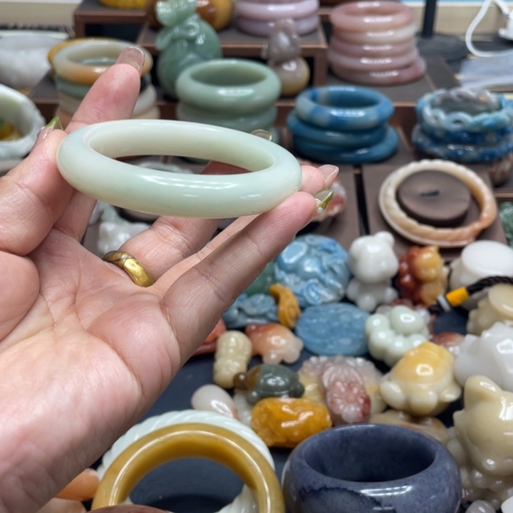 合金手链石英质玉哈*米