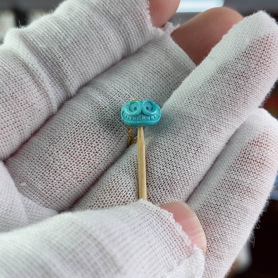 绿松石珠宝奇石未镶嵌