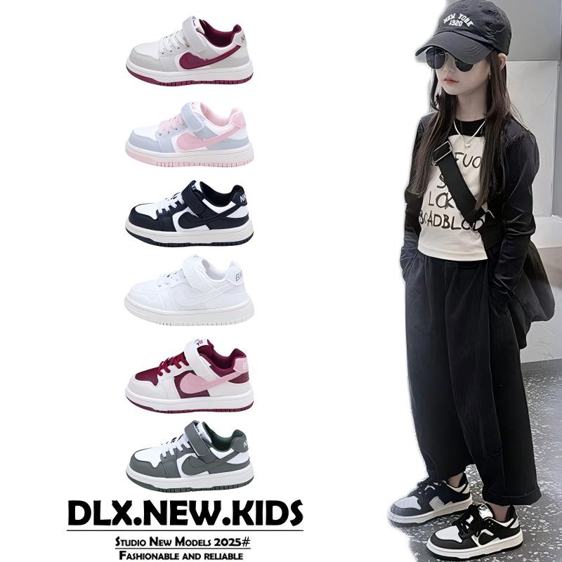 秋季新款低帮儿童潮流中大童春秋百搭学生休闲板鞋S-1821