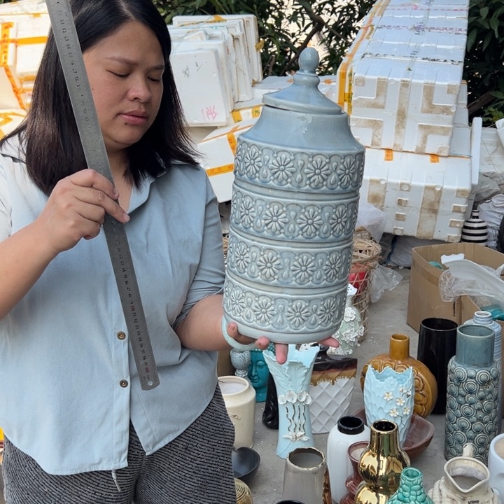 瓶高度39厘米口径10厘米微瑕捡漏