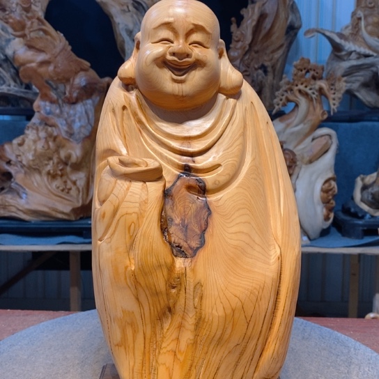 柏木（崖柏）根雕摆件