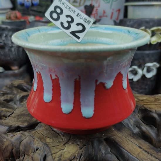 景德镇手工高温陶瓷：内口9.5高9外12