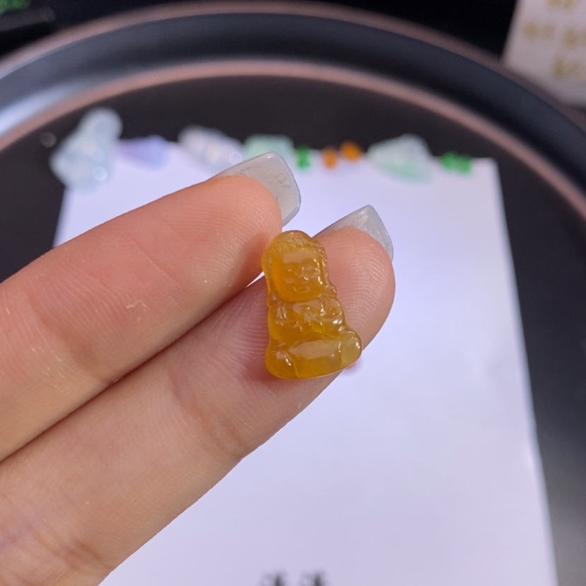 【闪购商品】翡翠未镶嵌挂件观音