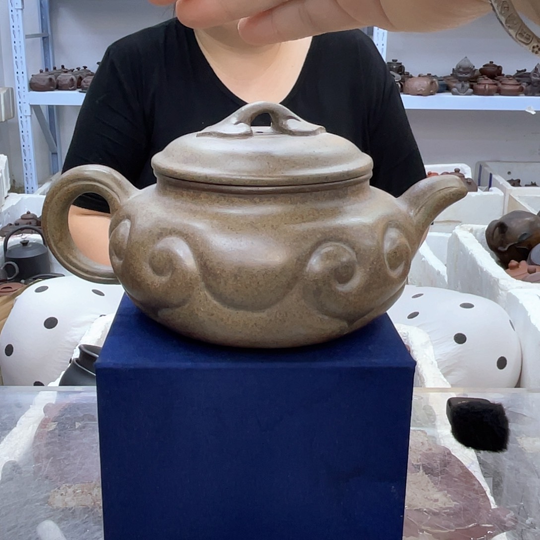 茶壶紫砂宜兴紫砂壶瑕疵