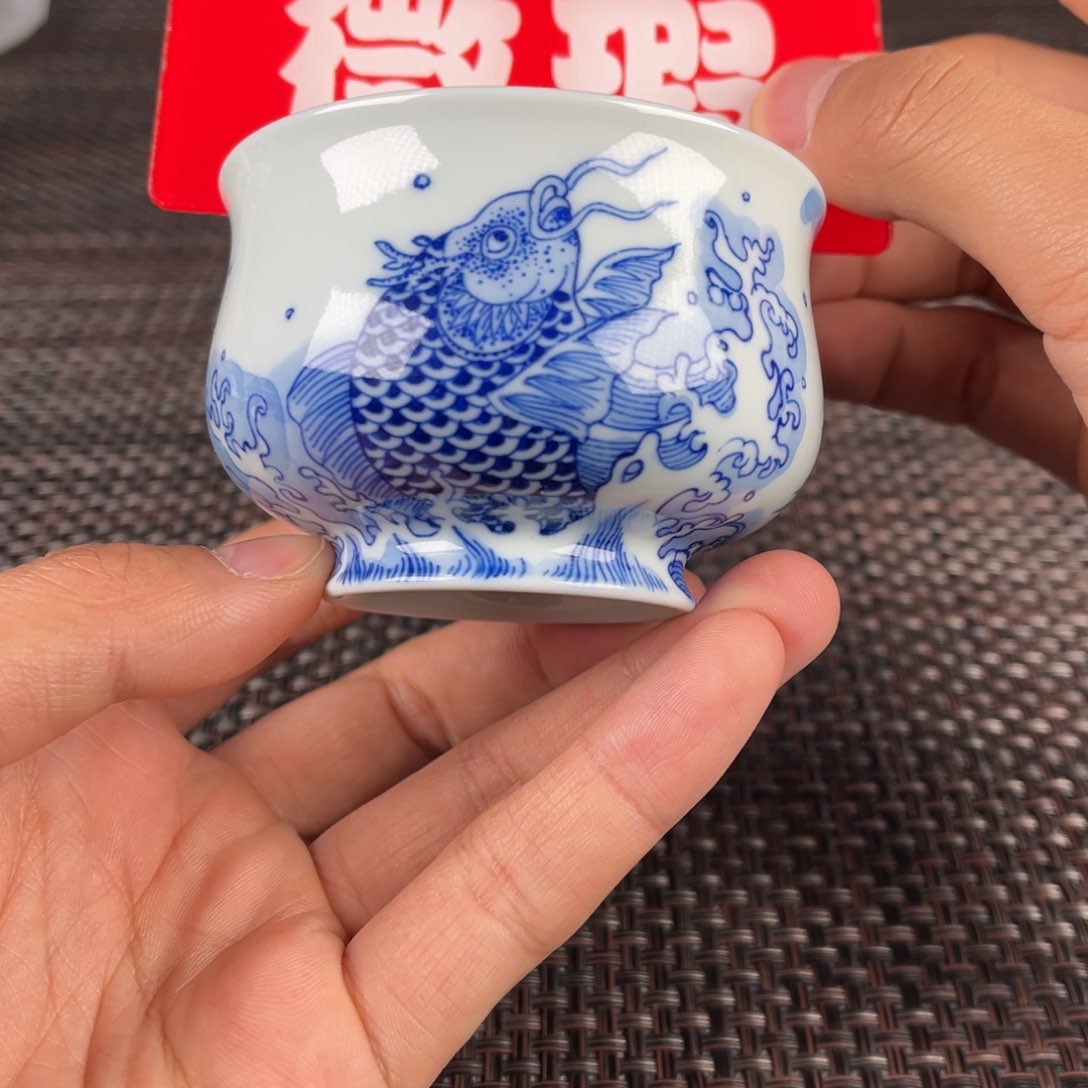 瓷片景德镇陶瓷杯子