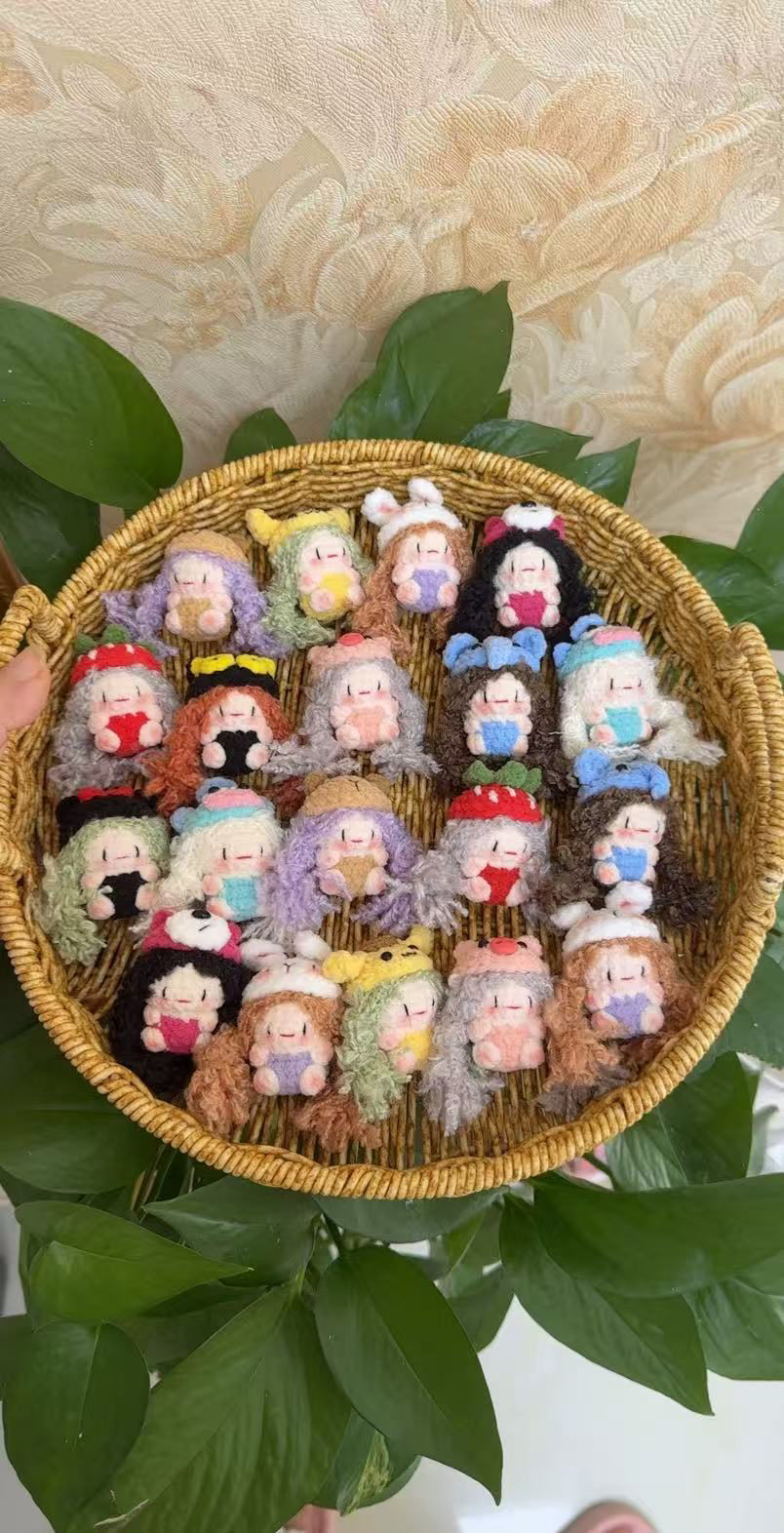 手工钩织DIy玩偶挂件