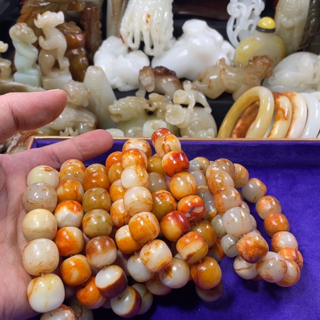 也***品和田玉未镶嵌把件