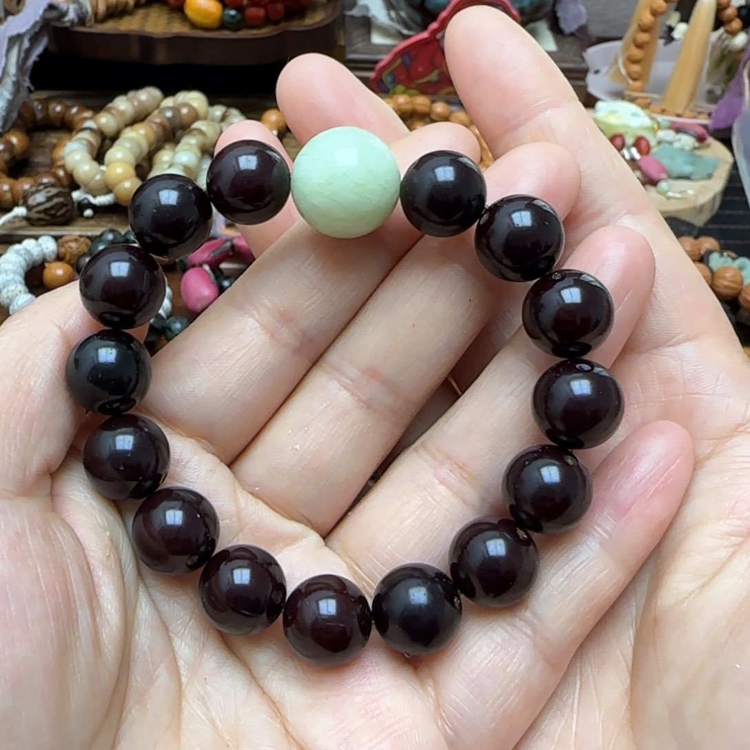 凤眼菩提手串紫金鼠手串