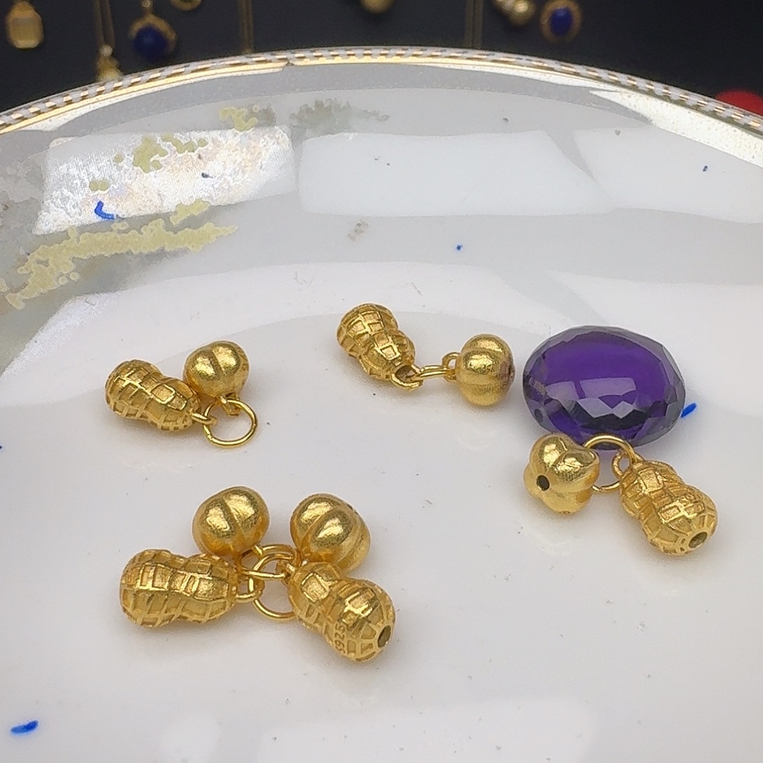 紫晶银S925镶嵌颈饰紫水晶925镶嵌51