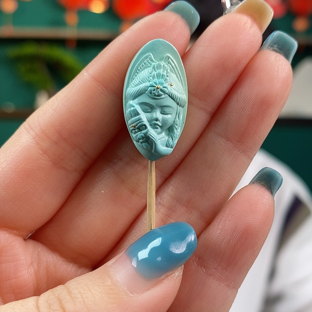 绿松石珠宝奇石未镶嵌