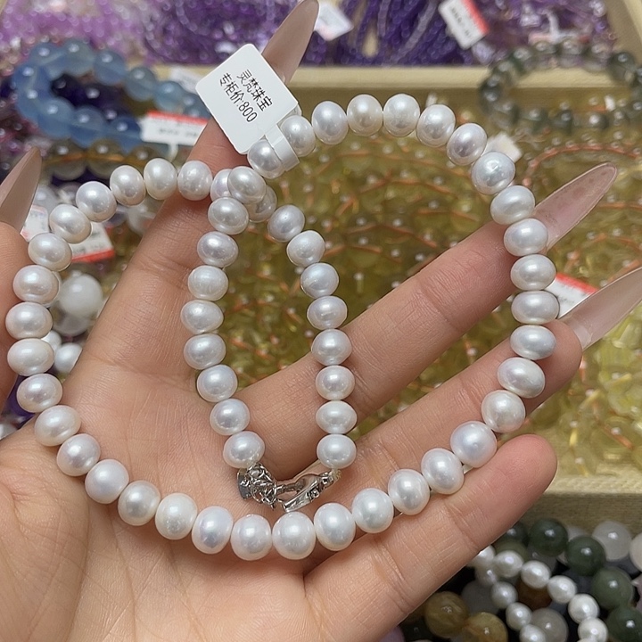 水晶手链未镶嵌淡水珍珠项链