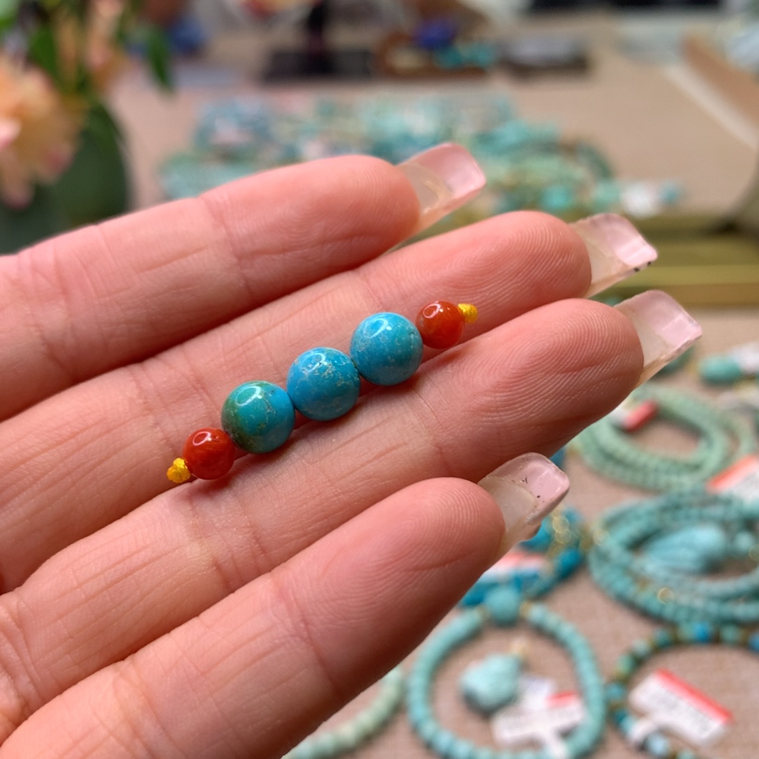 绿松石未镶嵌配饰