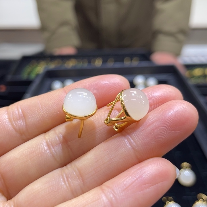 吊坠925银S925耳扣直径11.2