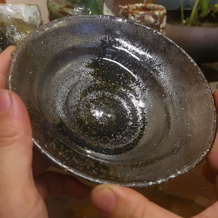 瓷片手工高温原矿窑变