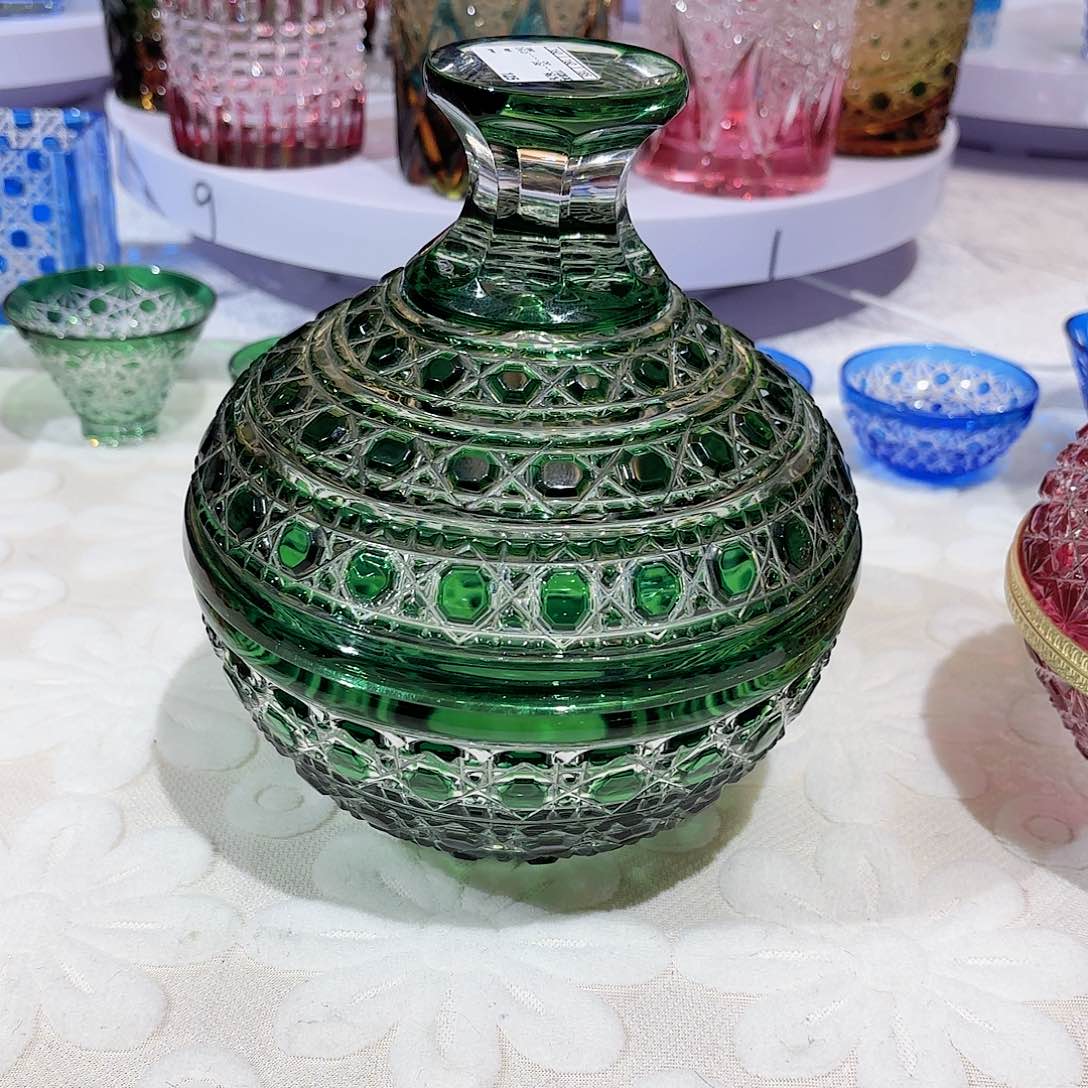 水晶杯水晶花瓶果盘通宝工艺品