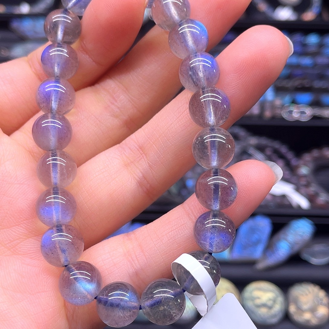梦***里未镶嵌手串长石9.5左右