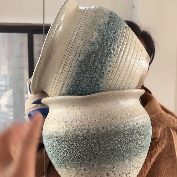 瑕疵高20口20花盆