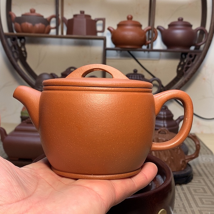 紫砂茶杯沧**粟原矿紫砂壶