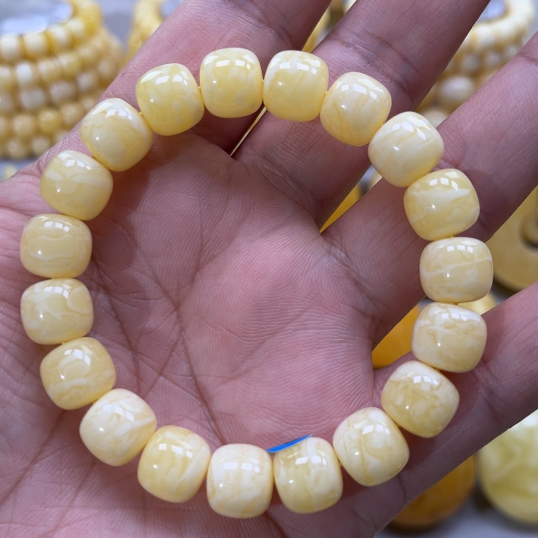 琥珀手链未镶嵌手串