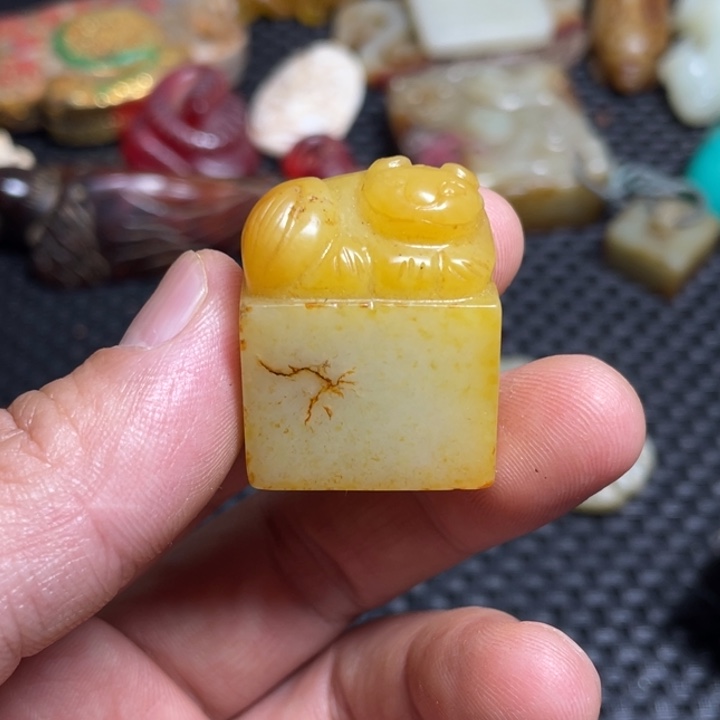 滴血莲花菩提把件