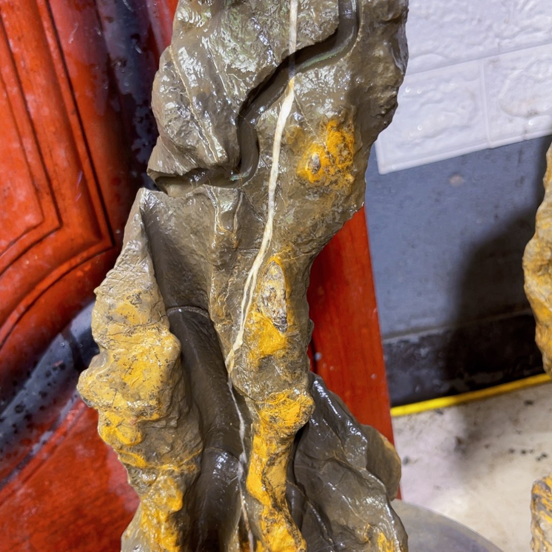 春**兔附石盆景一物一拍