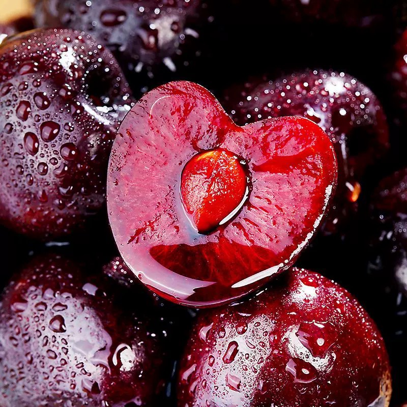 【明天到】原箱5斤空运智利车厘子2J应季新鲜水果脆甜多汁FQ【顺丰包邮】桑提娜樱桃智利共和国