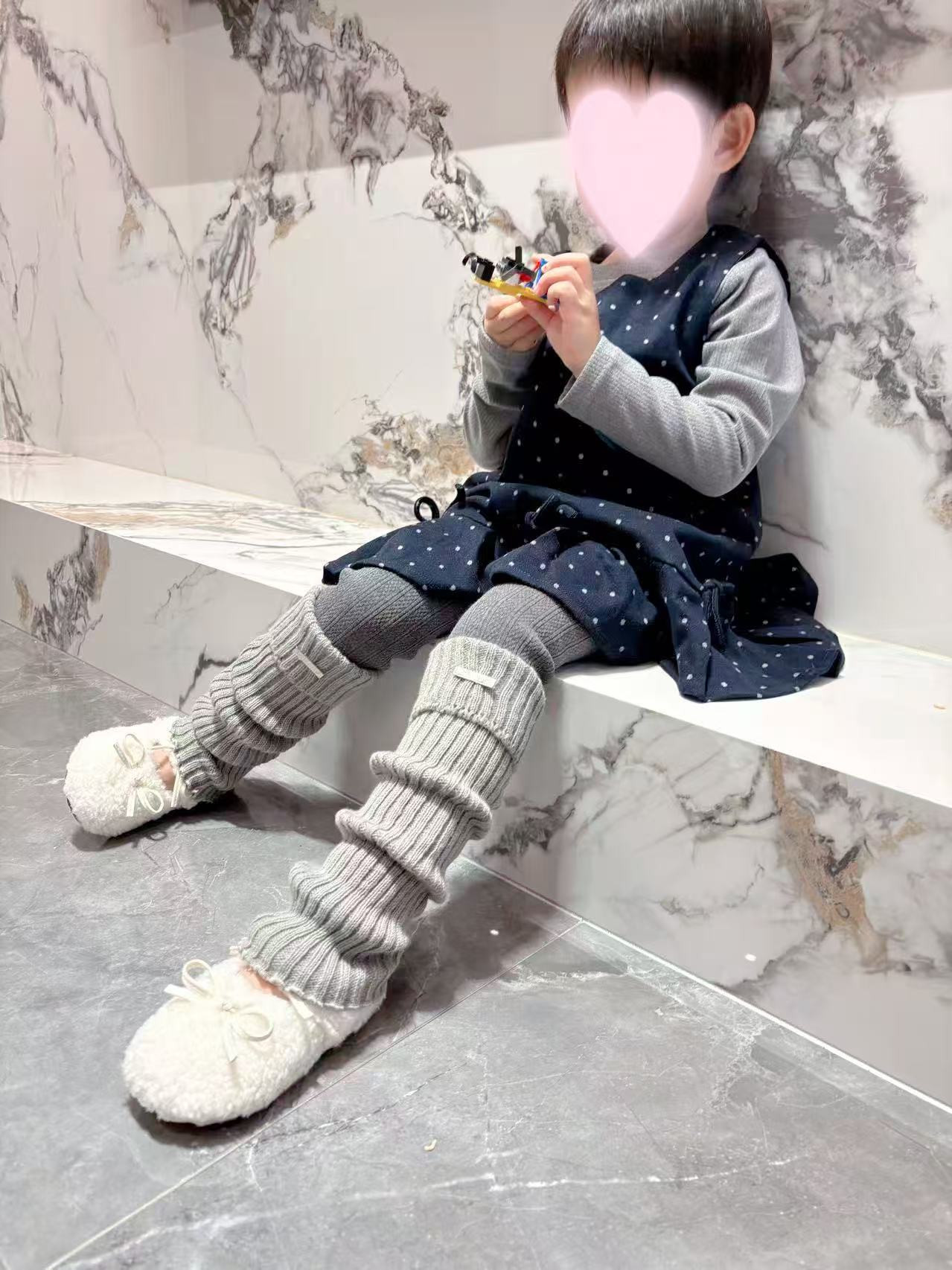 【特厚绒御寒】女童打底裤堆堆袜时尚韩系穿搭冬季新品一体绒保暖