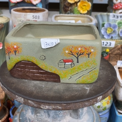 【闪购商品】红陶粗陶材质多肉花盆