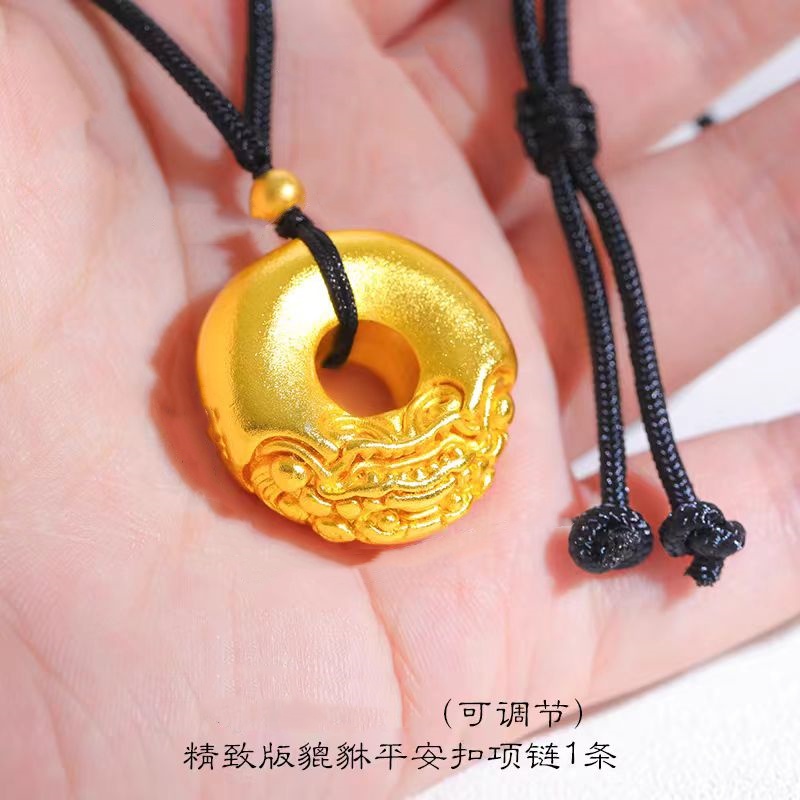 合金吊坠 貔貅平安扣吊坠   时尚精致实心经典精美复古挂坠项坠