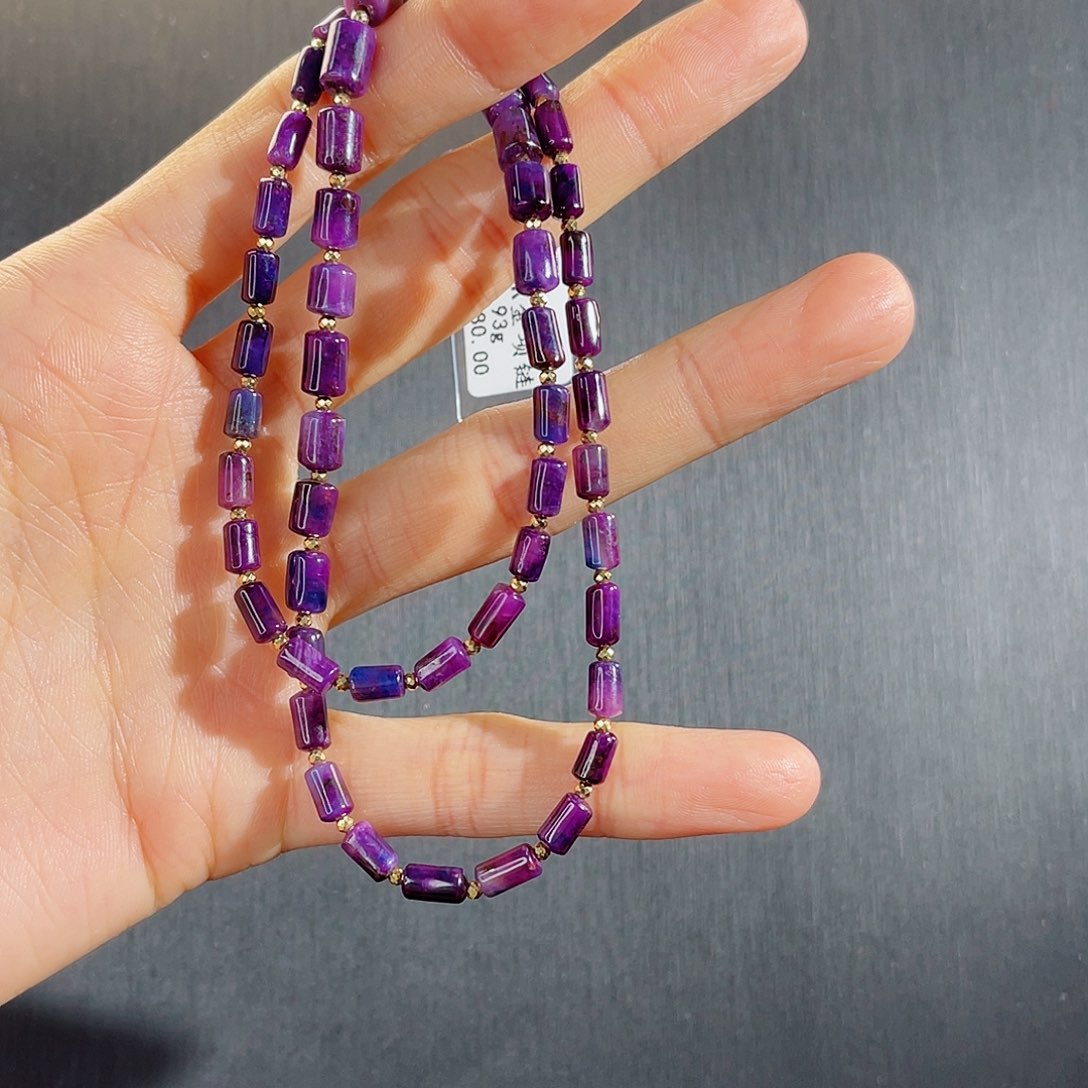 苏纪石（舒俱来）项链k金未镶嵌