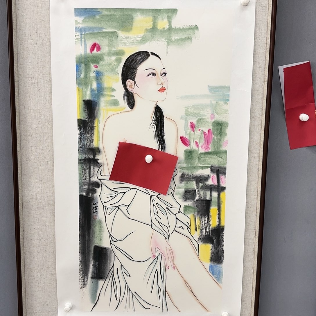 国画亲笔手绘原创