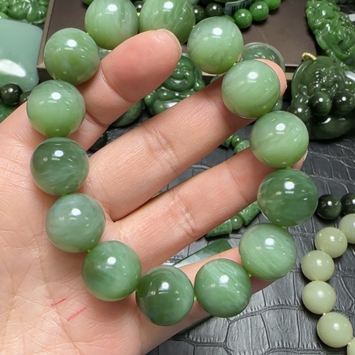 和田玉手链未镶嵌