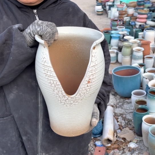 红陶口18高32瑕疵