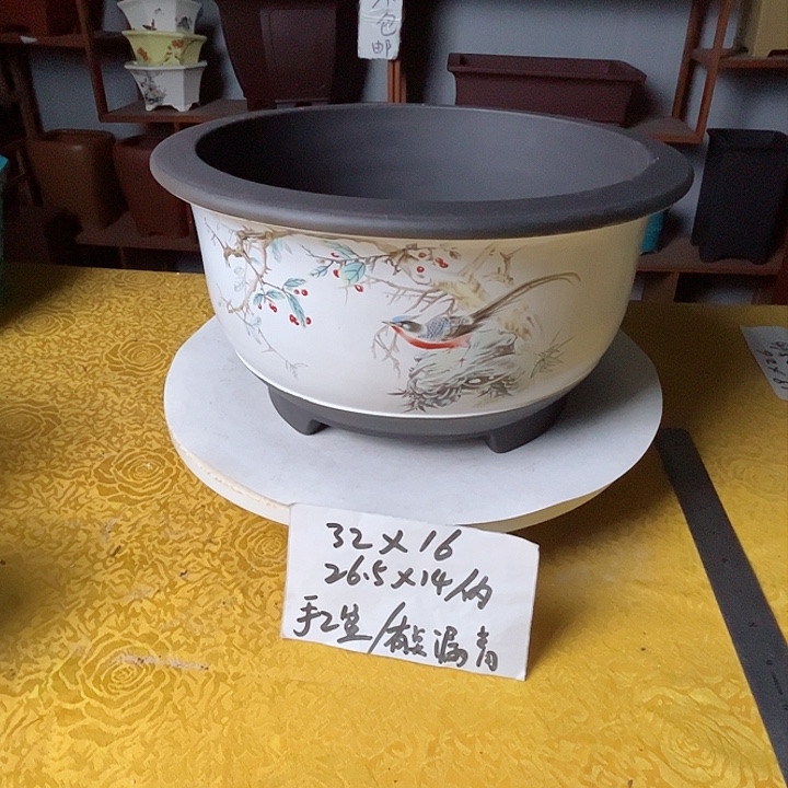 紫砂花盆紫砂花盆