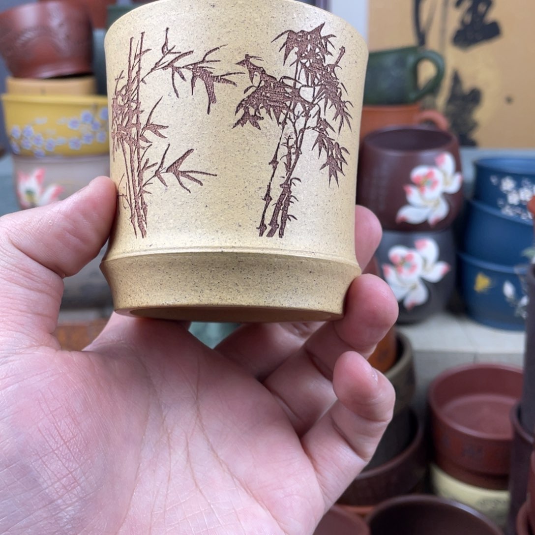 紫砂茶杯紫砂茶杯