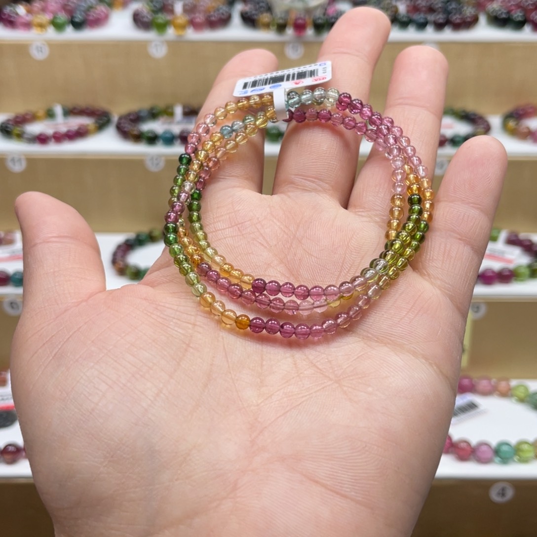 碧玺手串未镶嵌3mmmmmmmmmmmmmmmmmmmm