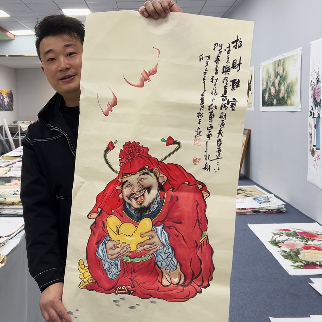 国画国画作品宣纸纯手绘
