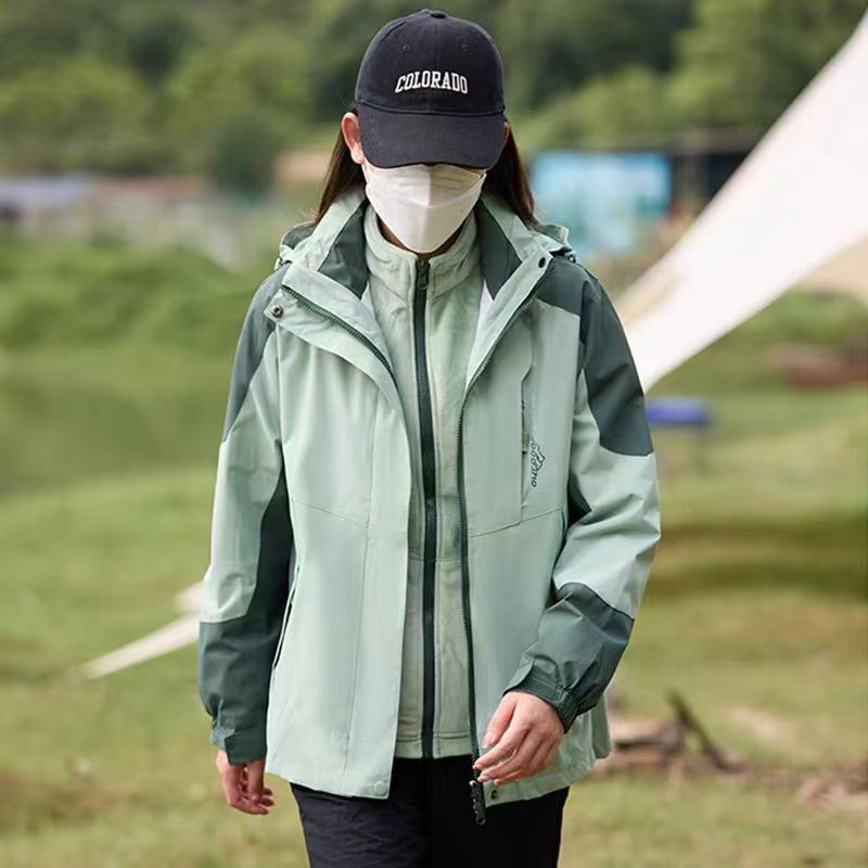 彤彤家福利男女通用户外冲锋衣可拆卸内胆防秋冬款