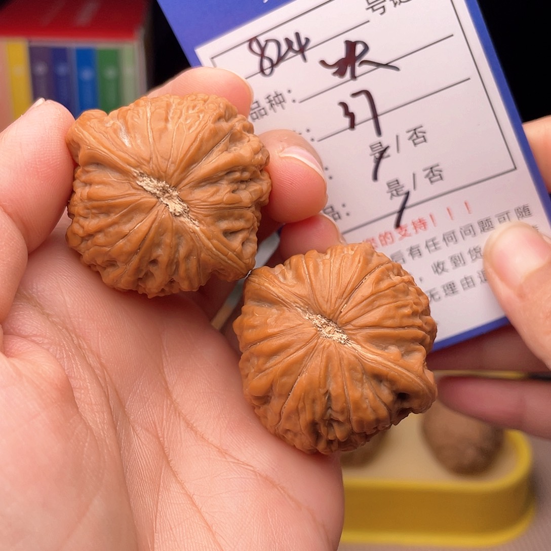 核桃文玩手捻核桃824