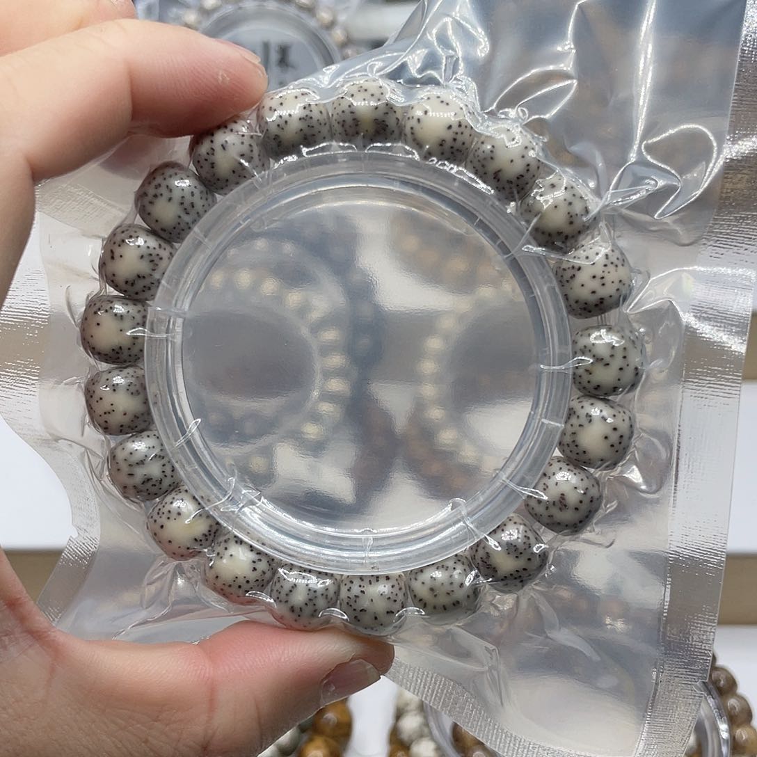 星月菩提手串11/10双留白针尖星