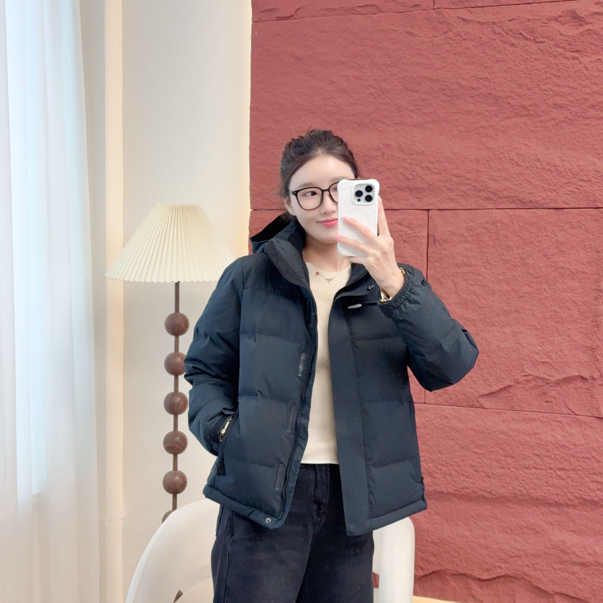 2025冬季新款加厚连帽休闲百搭羽绒服