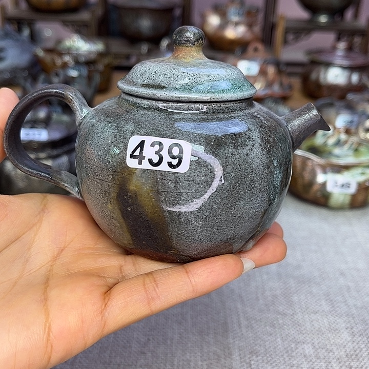 裸柴烧陶瓷手工茶器